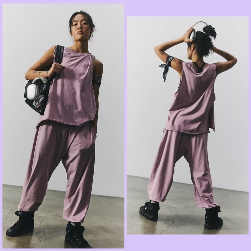 Free People Movement Hot Shot Relaxed set in Sold Out Color.